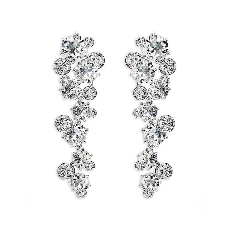 Swarovski Constella Crystal Linear Drop Earrings