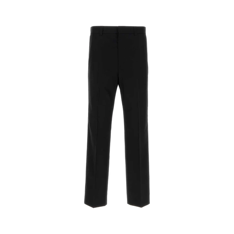 Gucci Black Poplin Pant Exterior: Cotton Pantaloni - Men