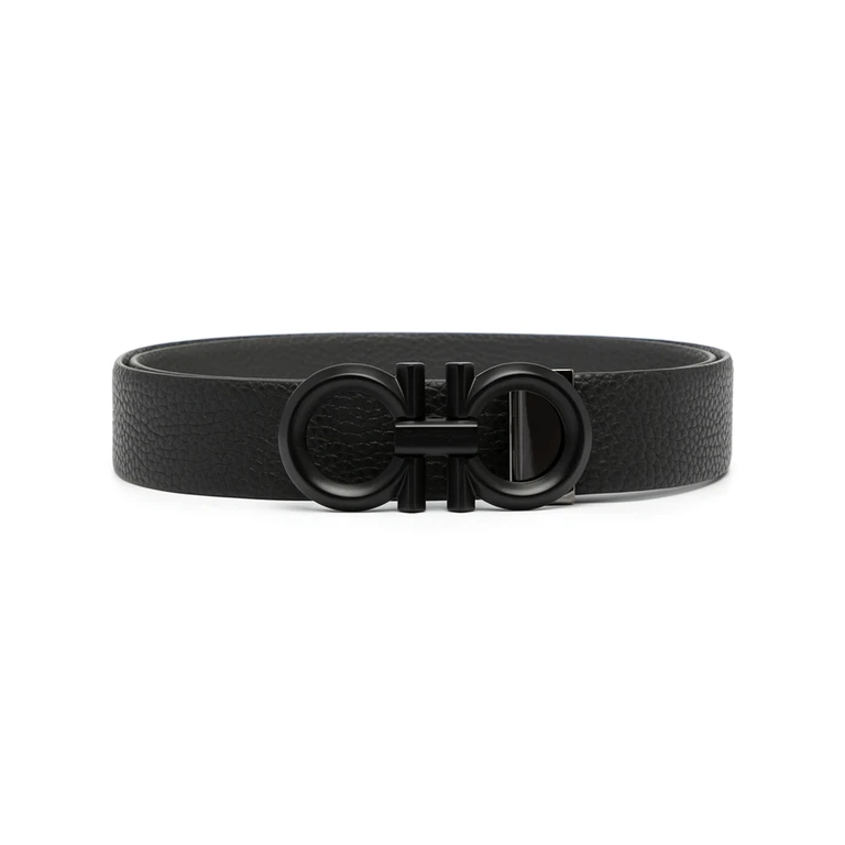 Ferragamo Reversible And Adjustable Gancini Belt