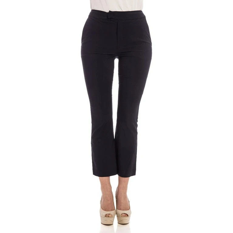 Fuzzi Pantalons Décontractés - Bleu