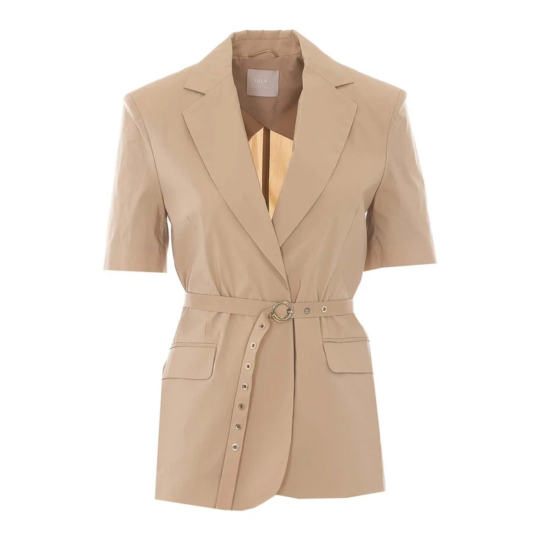 LIU JO Jacket Woman color Beige (CA6279T297AP9574)
