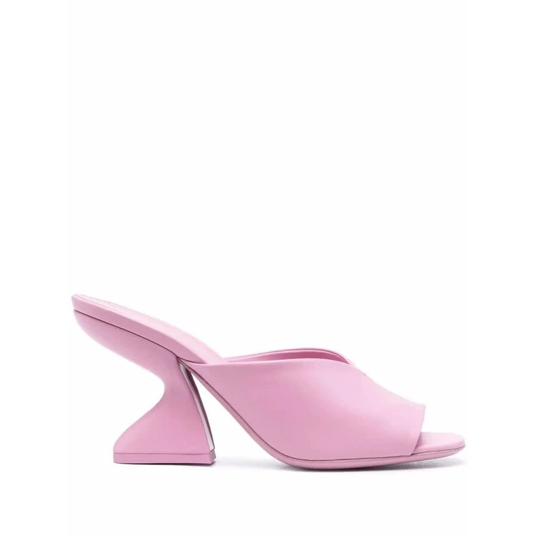 Ferragamo Womens Pink Slides Sandals