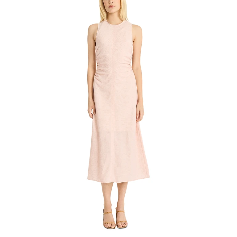 Luxely Drift Woven Midi Dress