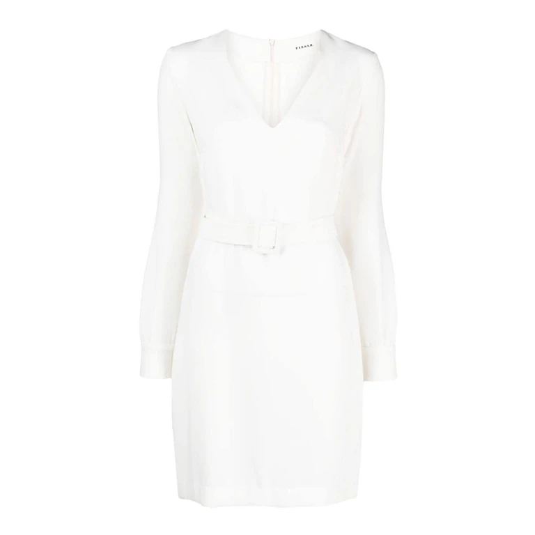 P. A.R. O.S. H. Robe Courte - Blanc