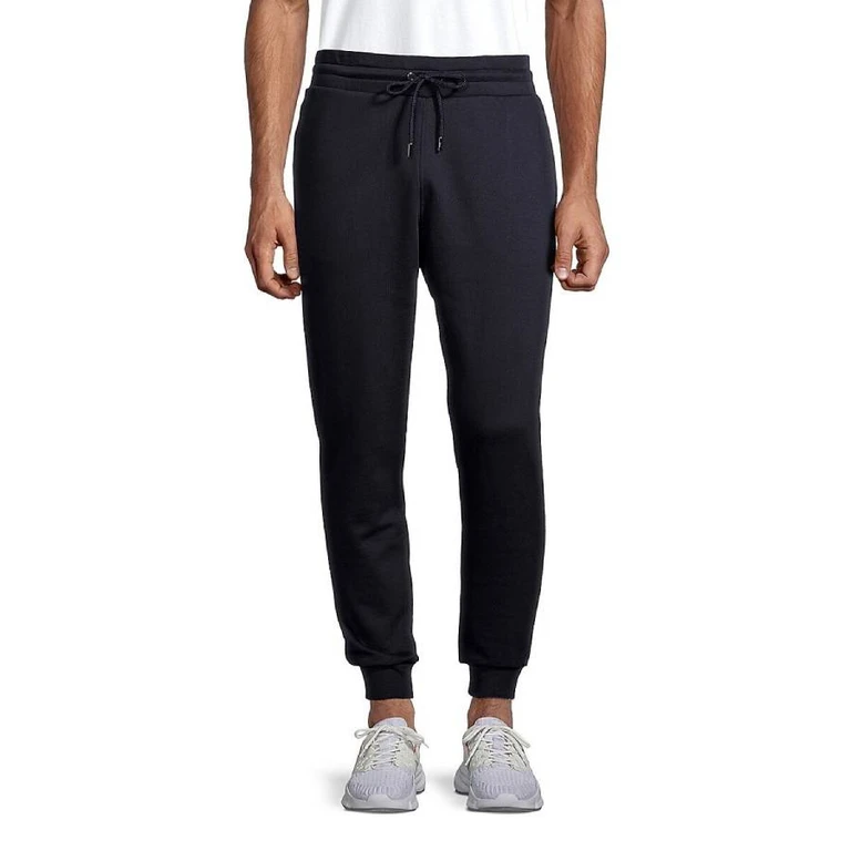 Navy Fitted Logo Joggers, Size XX-Large