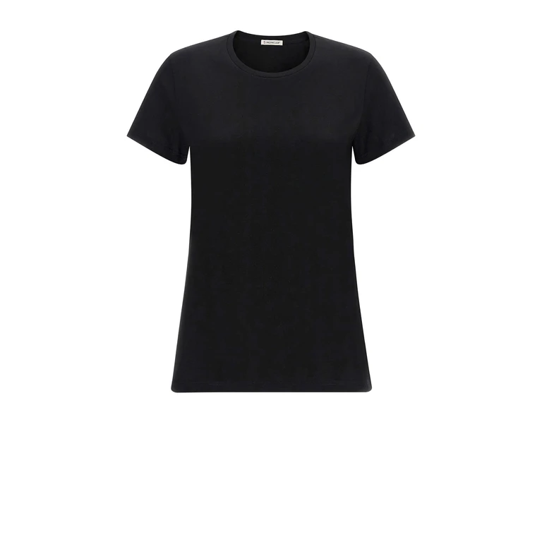 Moncler T-shirts And Polos Black