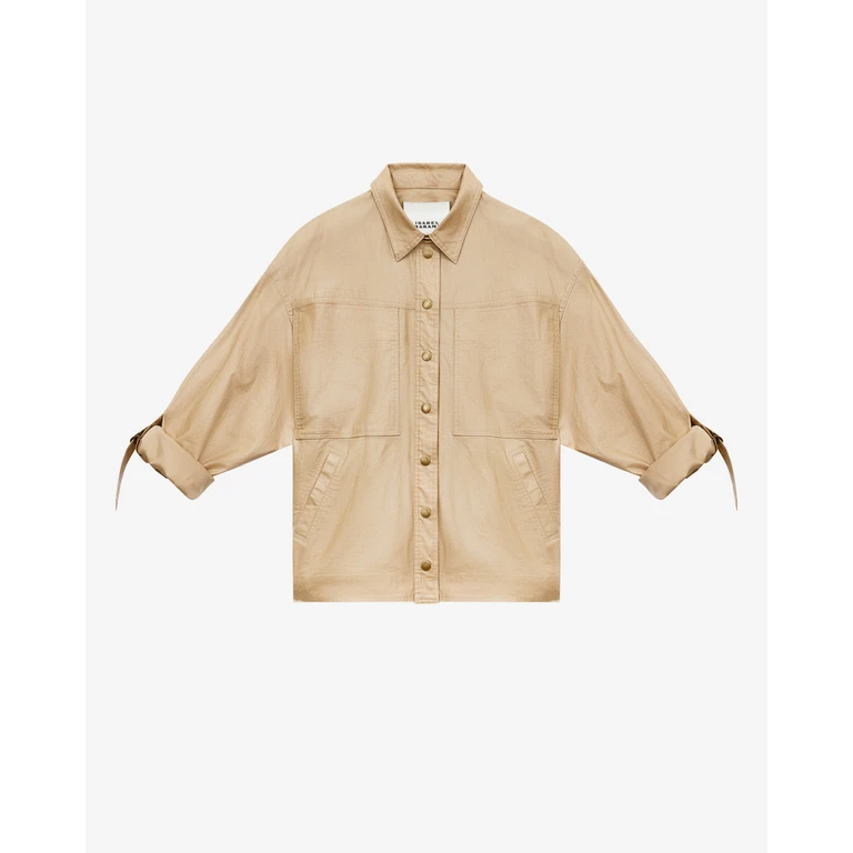 Chemise Florania - Femme - Beige - Taille34 - Isabel Marant