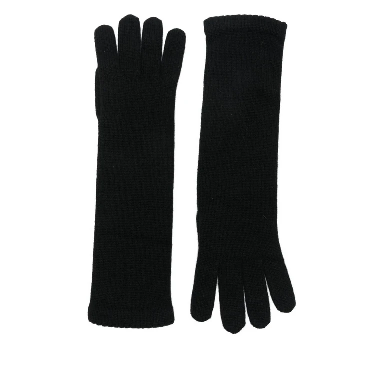 Alpo Gloves Black Cashmere - Women