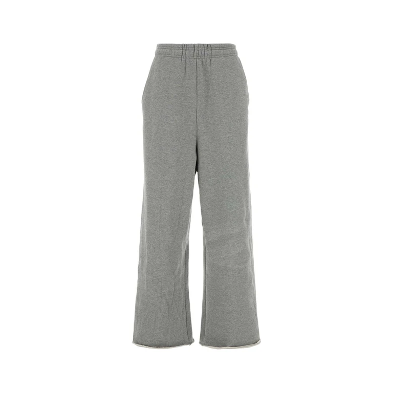 Entire Studios Grey Cotton Joggers Greymarle Exterior: Pantaloni - Men