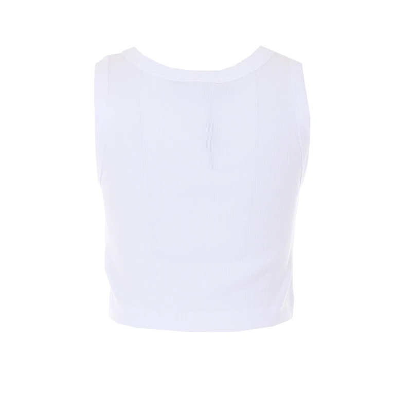 Dolce & Gabbana Logo Cropped Tank Top