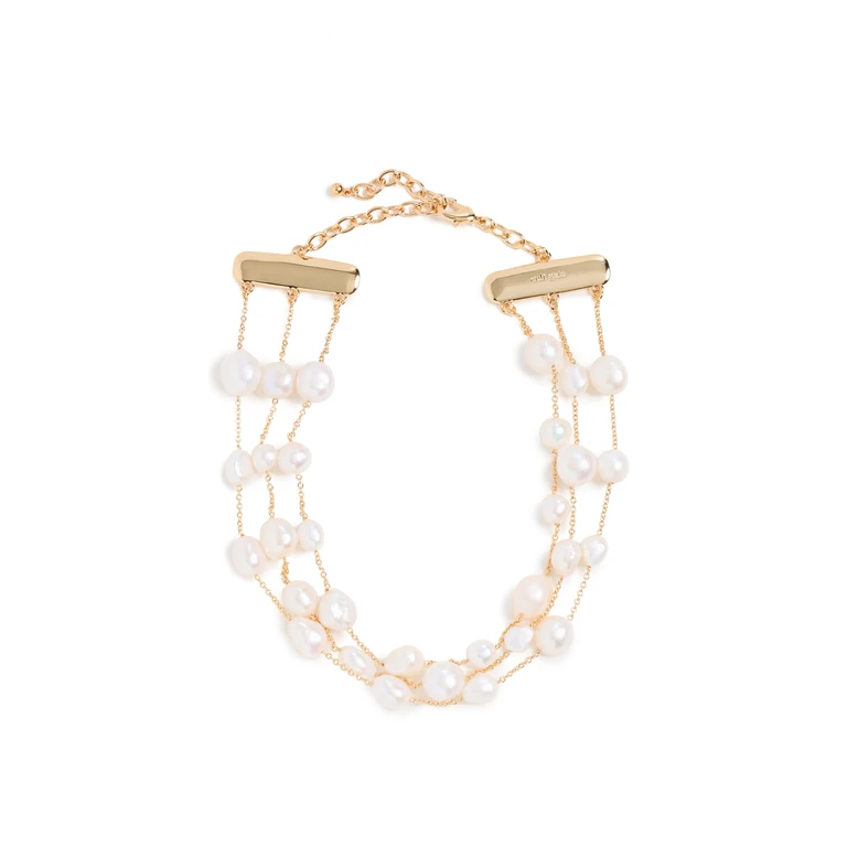 Cult Gaia NYALA Choker Pearl One Size