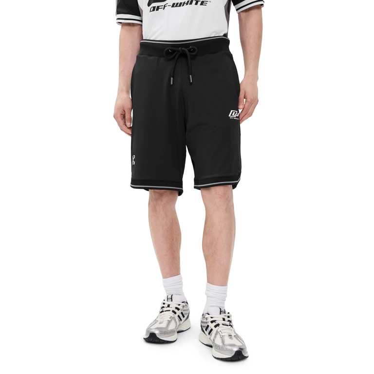 Off-White OWR Team Soccer Shorts Black XL
