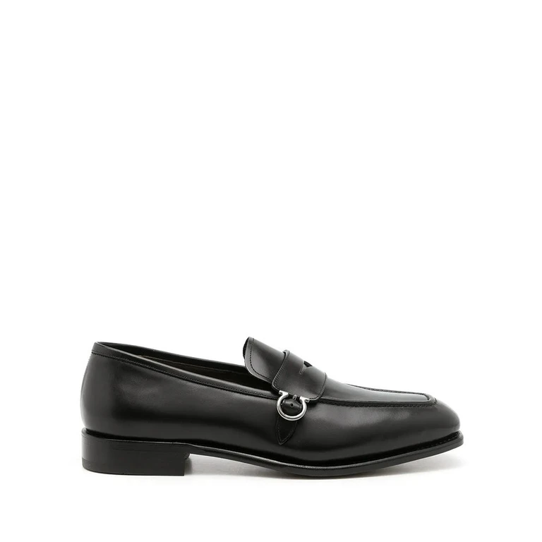 Ferragamo Mens Black Loafer Loafers