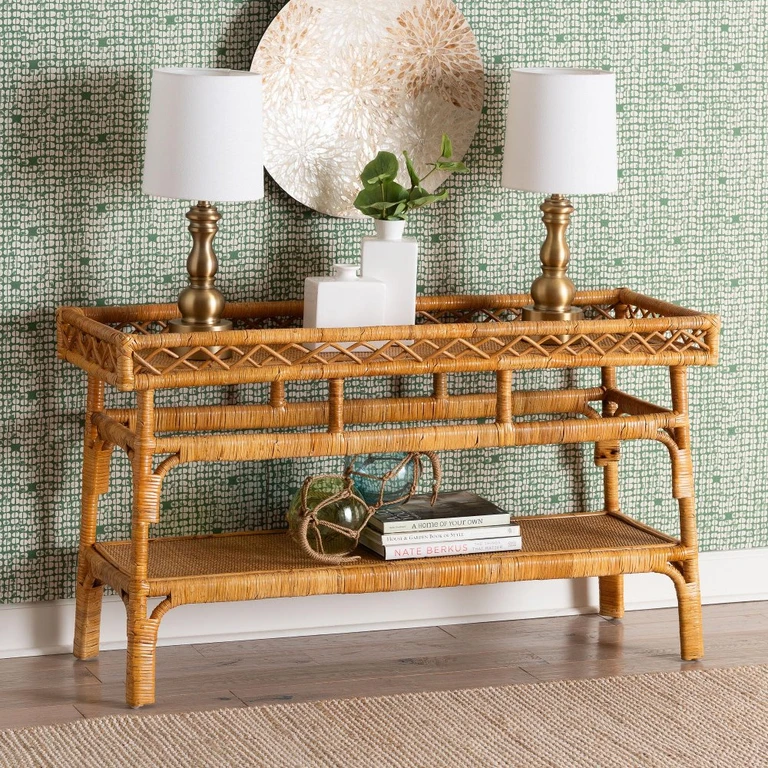 Savitri Light Brown Sofa Table
