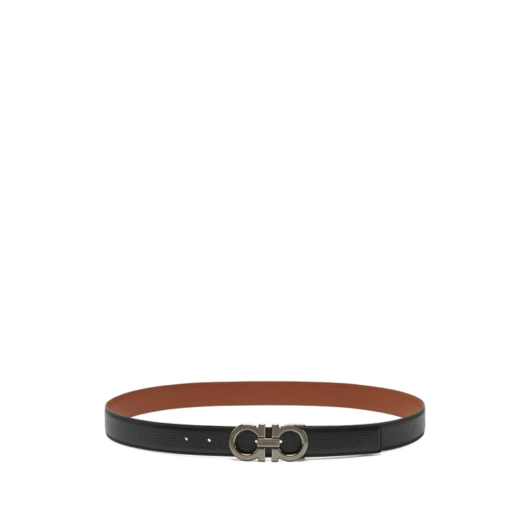 FERRAGAMO Double Belt Male 115