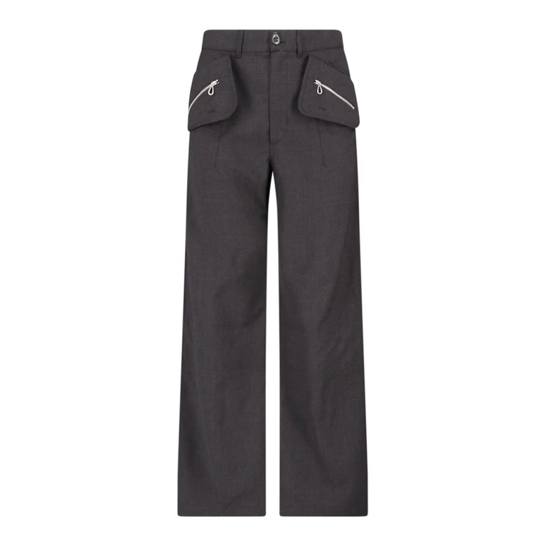 Kiko Kostadinov Pantalons Décontractés - Marron