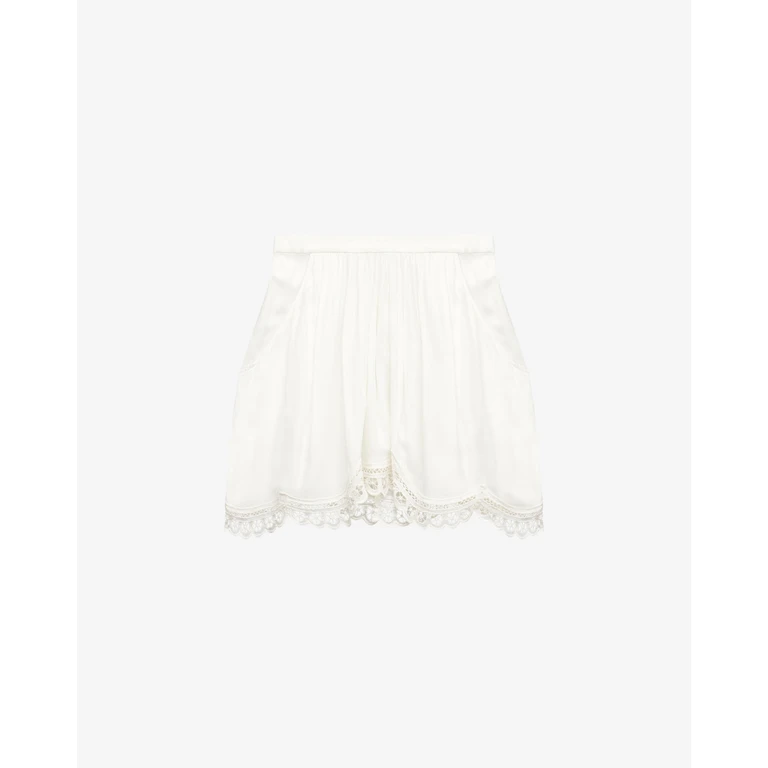 Jupe Francesca - Femme - Blanc - Taille36 - Marant Étoile