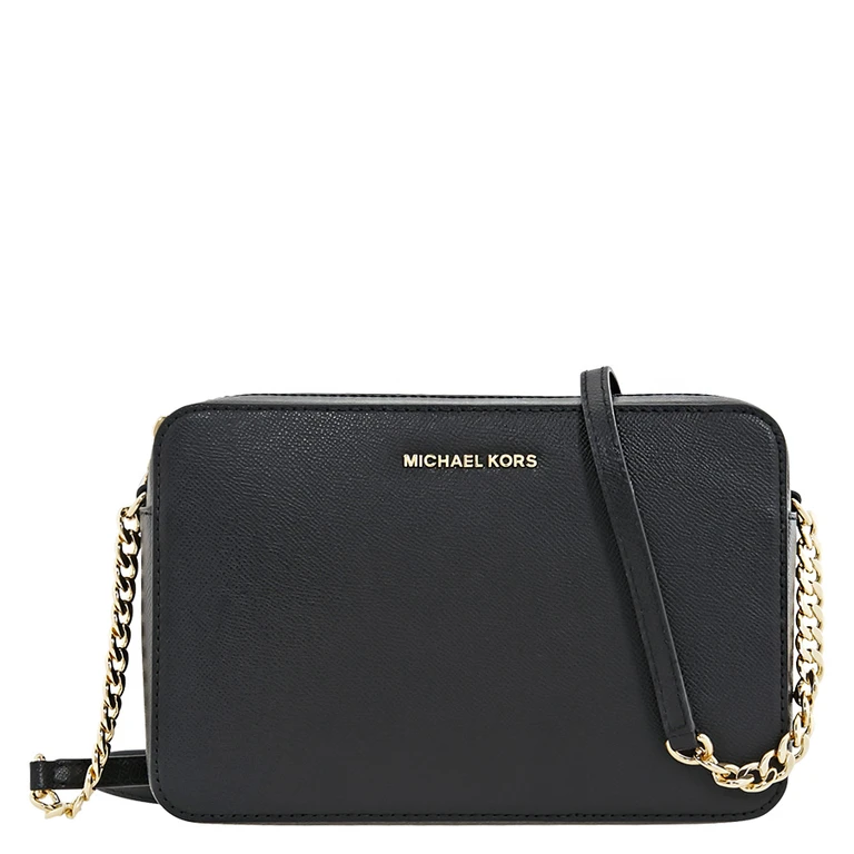 Michael Kors Jet Set Crossbody Bag Large Crossbody - Black
