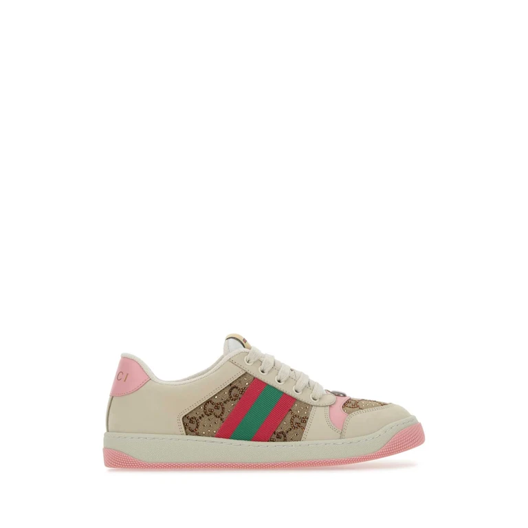 Gucci Multicolor Screener Sneakers 2587 T Cotton Polyester - Women