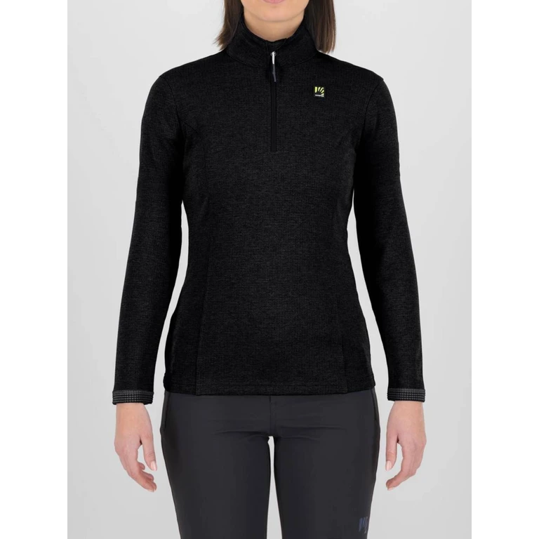 Karpos Pizzocco W Half Zip Black Maglia - Women