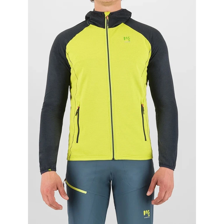 Karpos Ambrizzola Full Zip Hoodie Primrose Vulcan Maglia - Men