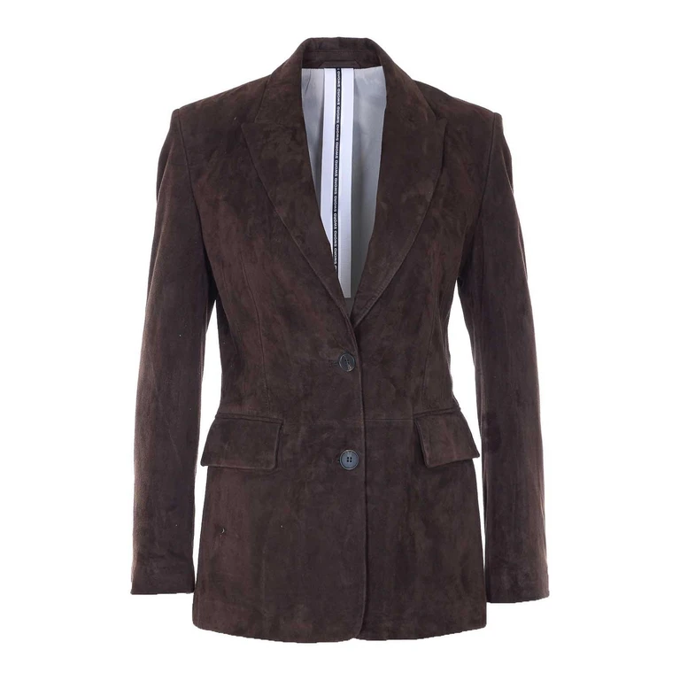 S. W.O. R.D 6.6.44 Blouson En Cuir - Marron