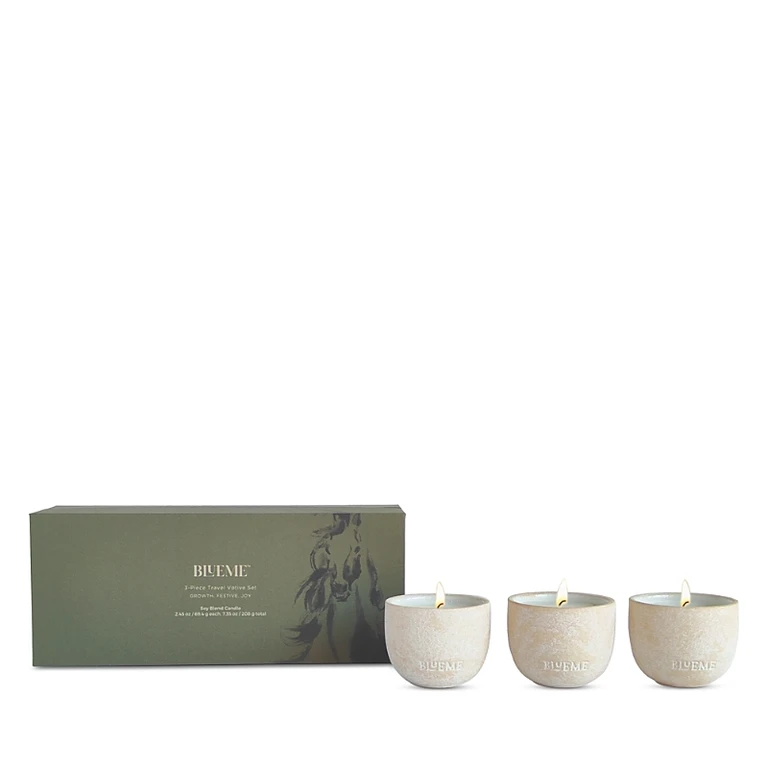 Blueme Lunar New Year Votive Candles, Set of 3