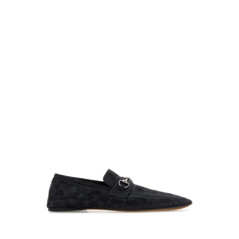 Gucci Gg Fabric Loafers Vintagesand Mocassini - Men
