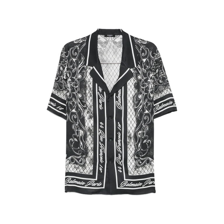 Balmain Baroque-print Shirt