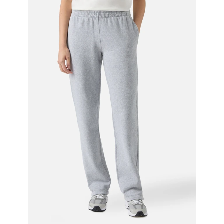 Mc2 Saint Barth Deena Straight-Hem Joggers Grey Melange Pant - Women