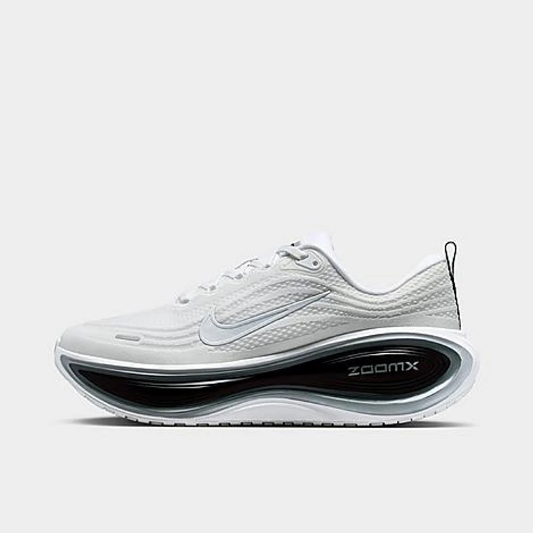 Nike Men's Vomero Plus Running Shoes in White/Photon Dust/Metallic Silver Size: 7.5