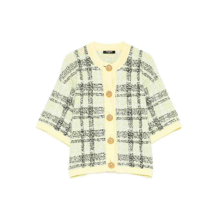 Balmain Cardigan - Jaune