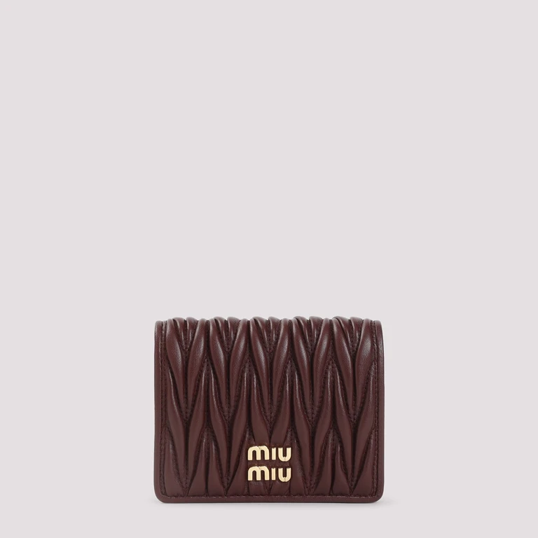 MIU MIU - Miu Miu Matelassé Wallet