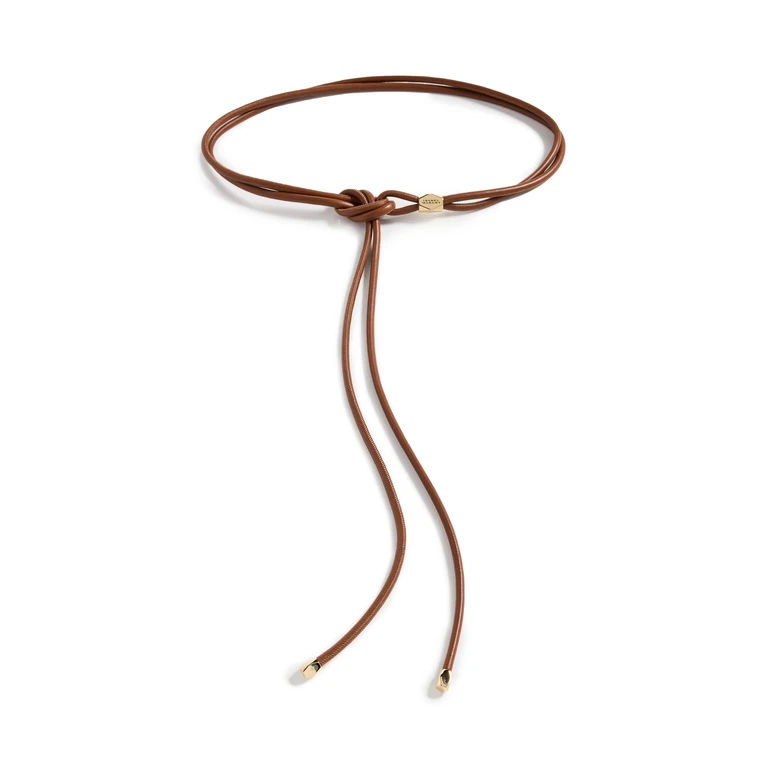 Isabel Marant Silvia Belt Black/Gold One Size