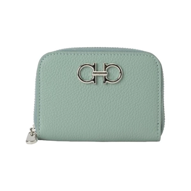 Ferragamo Gancini Zip Wallet.T