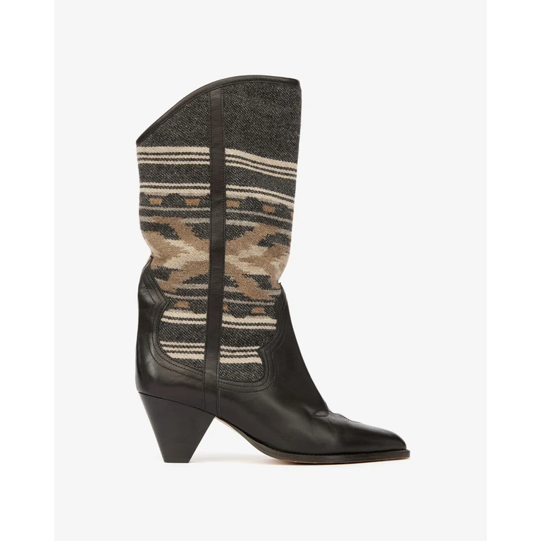 Bottes Lijita - Femme - Noir Délavé - Taille36 - Isabel Marant