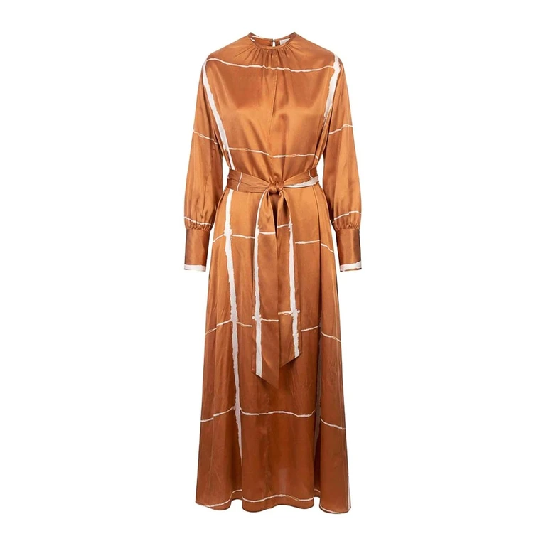 Kiton Robe Au Genou - Marron