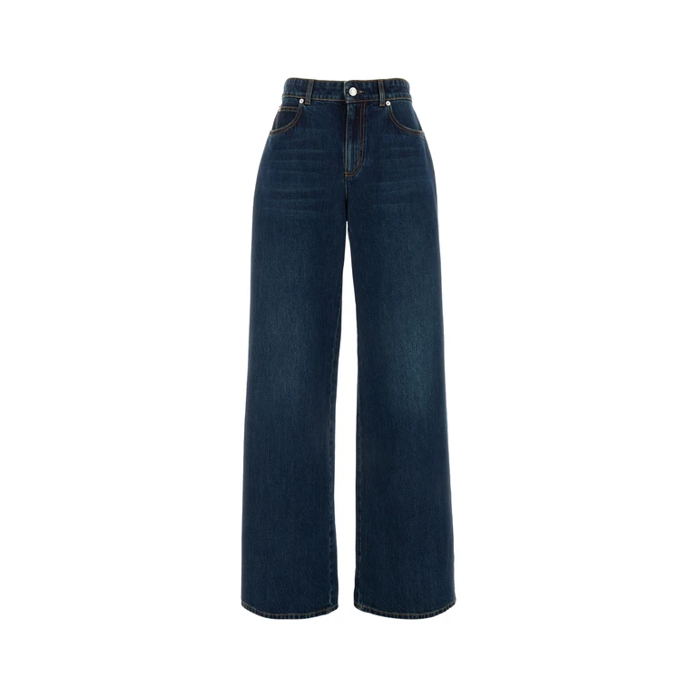 Alexander McQueen 794136qmacs 4297 Darkstonewash Jean