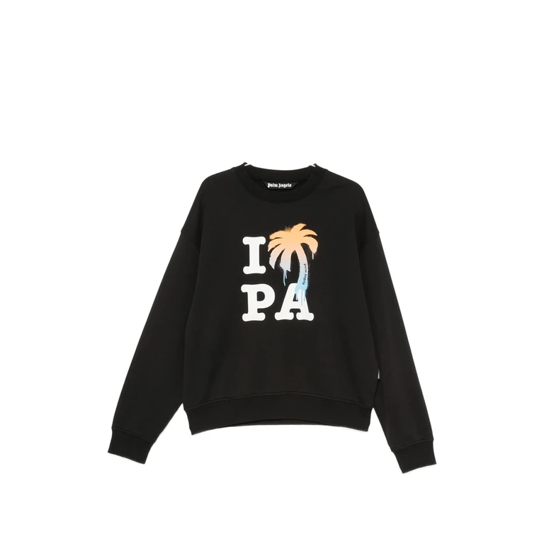 Palm Angels Logo-print Sweatshirt