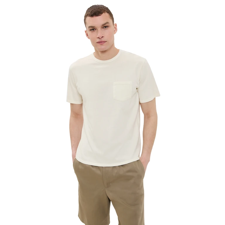Pocket Tee Milk M