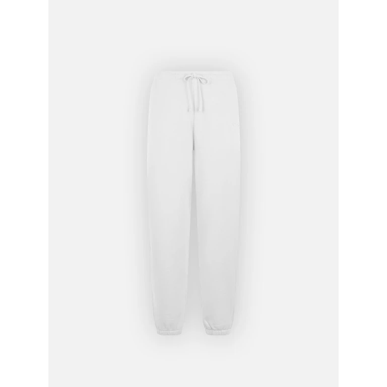 Mc2 Saint Barth Fleece Cotton Joggers Odalys Jr With White Bandana Print Pant