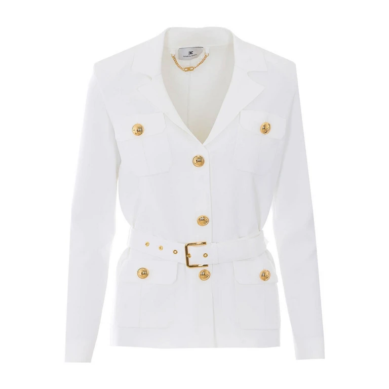 Elisabetta Franchi Cardigan - Blanc