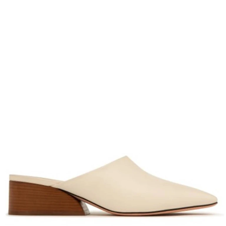 Bally Genny 45 Leather Mules, Brand Size 36 ( US Size 5.5 )