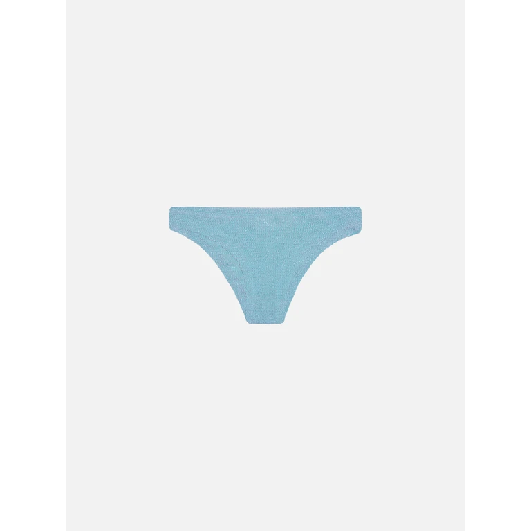 Mc2 Saint Barth Mica Avio Blue Crinkle Swim Briefs Sky Bottom