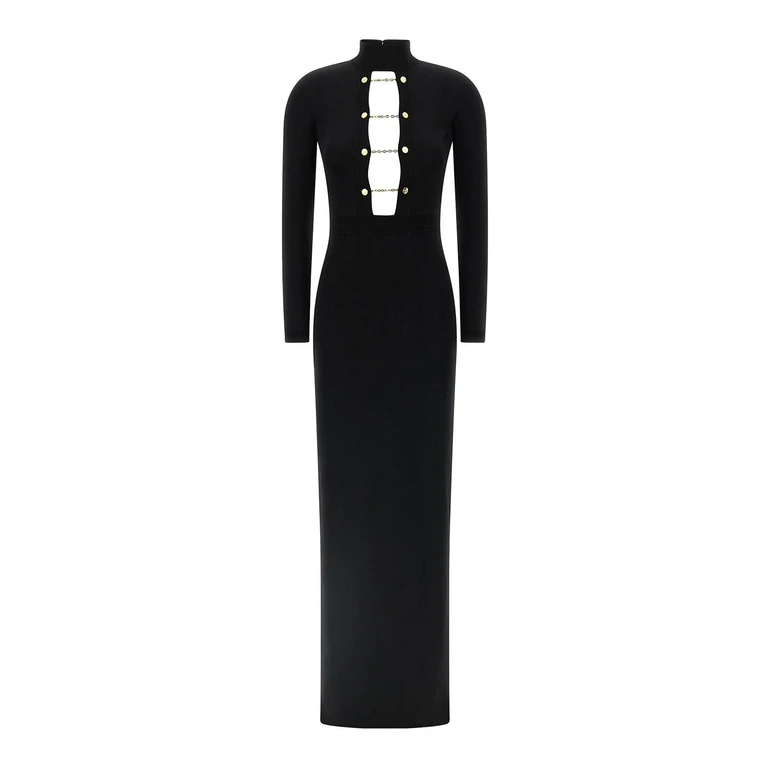 Elisabetta Franchi Robe De Soirée - Noir (AM29S57E2110)