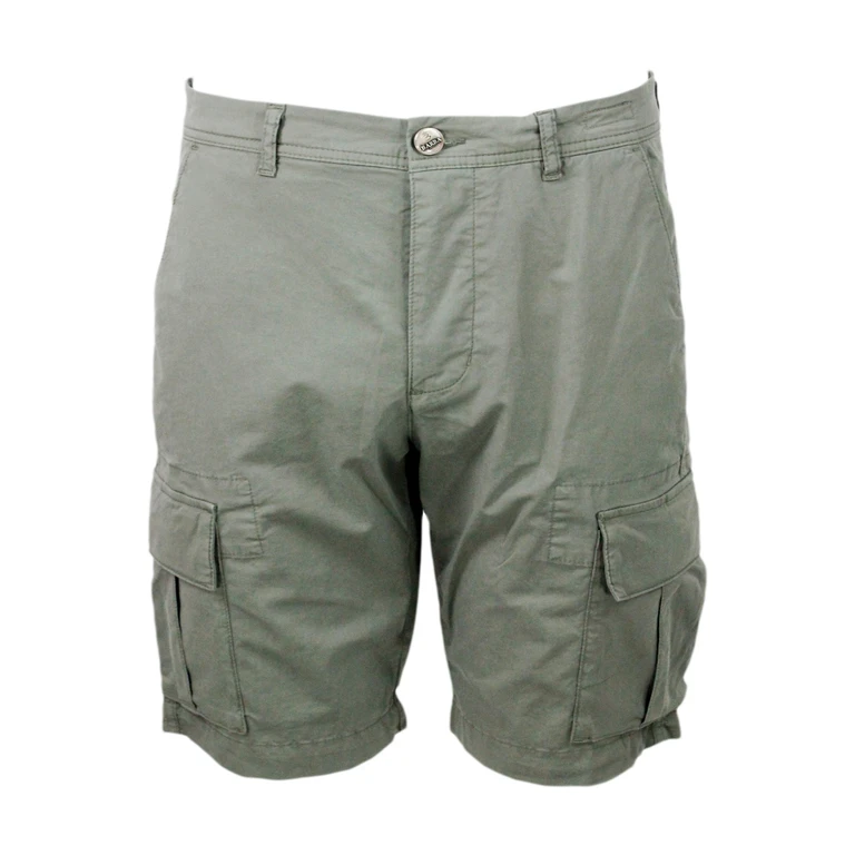 Barba Napoli Shorts Green 100co - Men