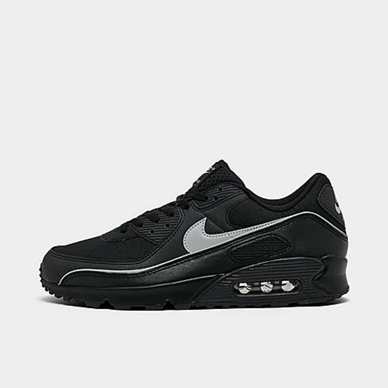 Nike 남성 Air Max 90 Premium Casual Shoes in Pale Ivory/Thunder Blue/Sail