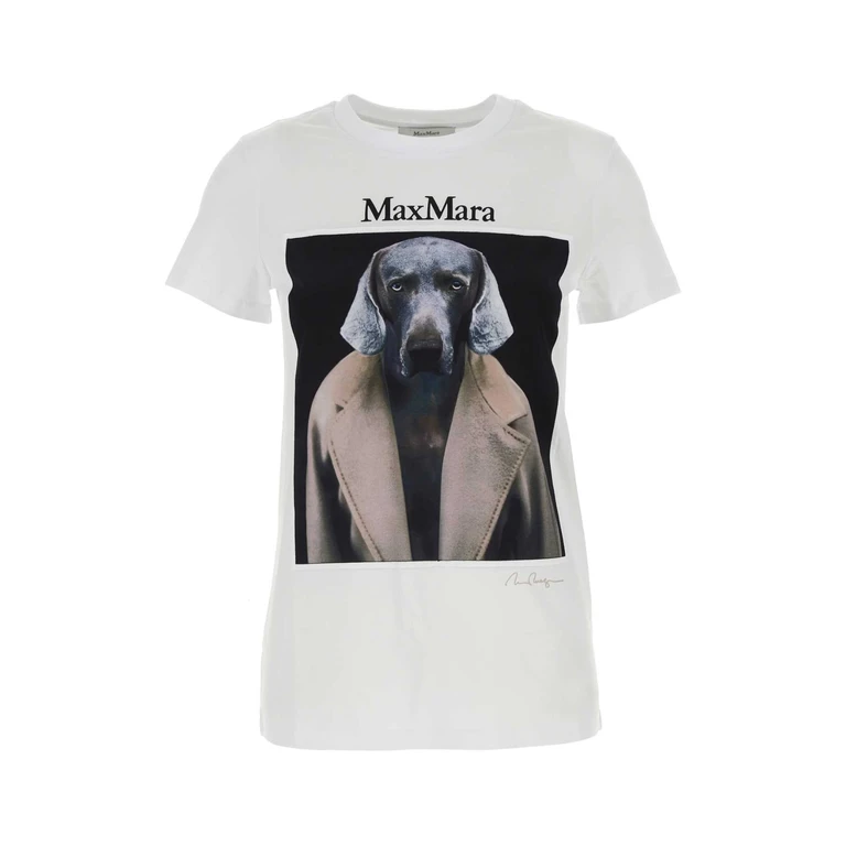 White Cotton Cipria T-Shirt Exterior - Women