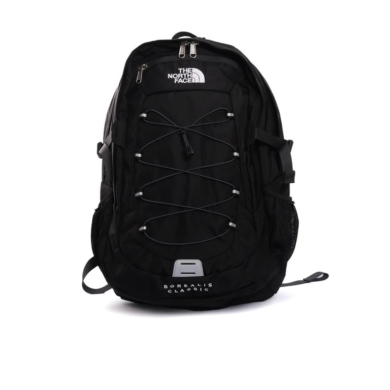 The North Face Kids BOREALIS CLASSIC TNF Black-Asphalt Grey- Nylon Backpack - Unisex