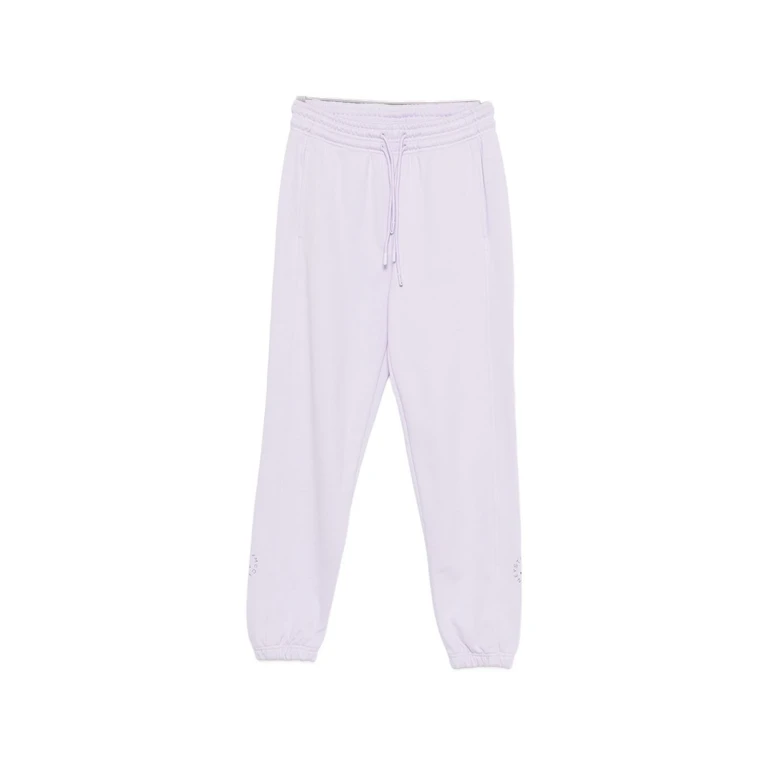 Adidas By Stella McCartney Trousers Lilac Rec. polyester Elasthane - Women